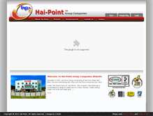 Tablet Screenshot of haipoint.com.my